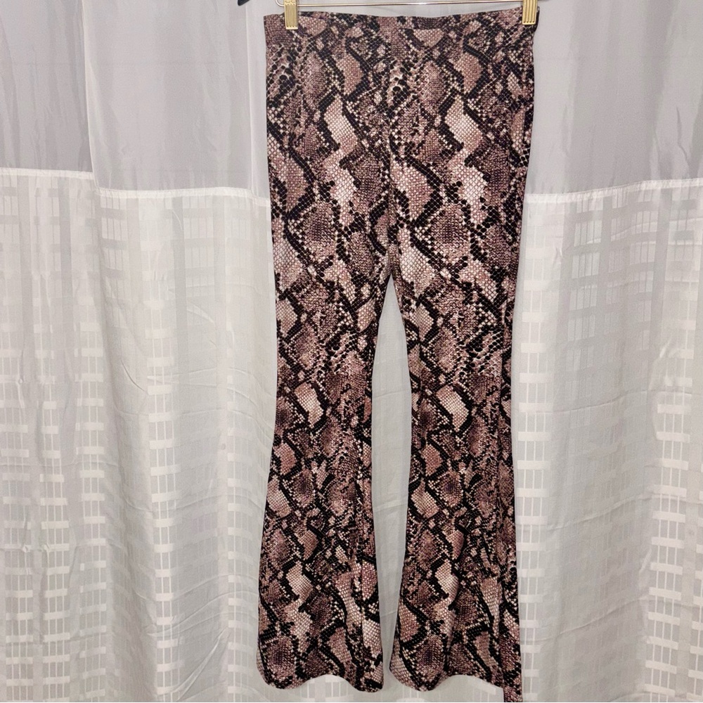 NOBO Snake Print Leggings - Brown and Black - Women’s S (3-5) - Picture 3 of 4